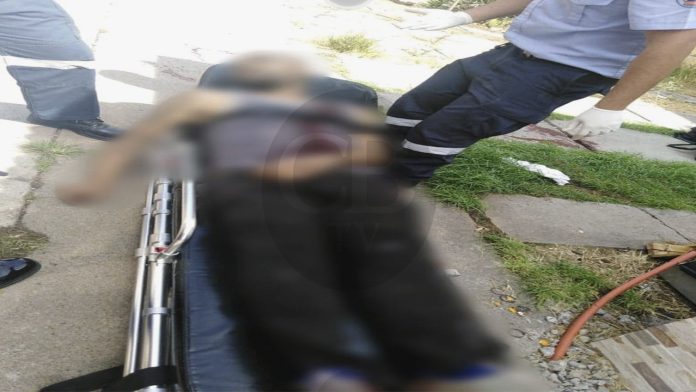 Balean a hombre en Villas del Pedregal
