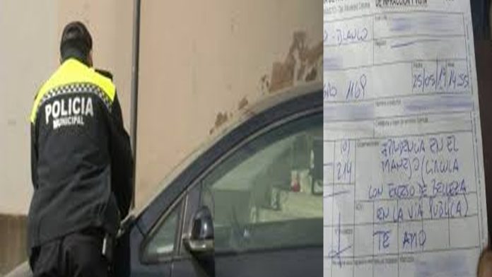 Mujer es multada por conducir con “exceso de belleza”