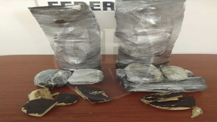 Aseguran figuras de la Virgen de Guadalupe que contenían droga
