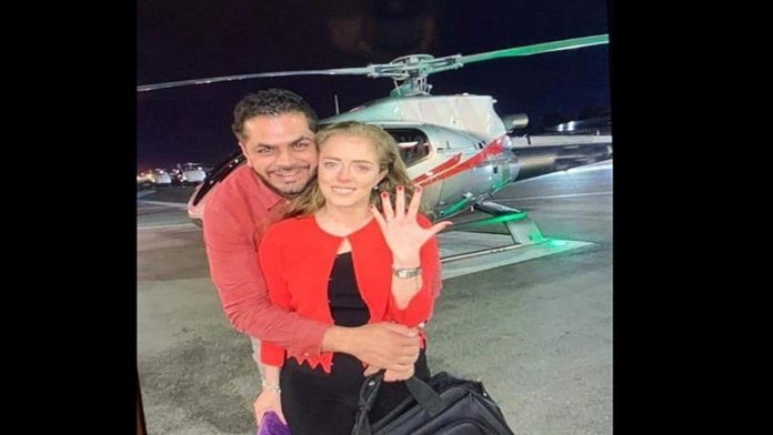 Alcalde de Morena renta helicóptero para pedirle matrimonio a la directora de Cultura