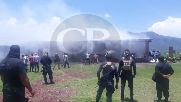 Michoacán; estalla polvorín y deja un lesionado