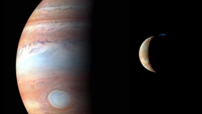 Júpiter estará tan cerca de la tierra, que se pondrán observar sus lunas este fin de semana  