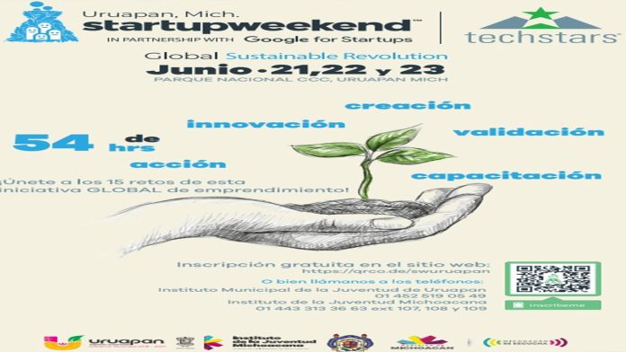 Startup Weekend Uruapan será plataforma internacional para jóvenes