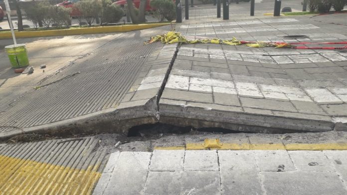 Continúan las valoraciones del desperfecto en la Calzada Juárez: Sergio Adem