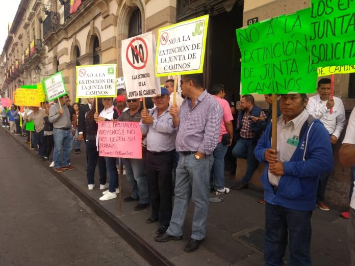 Continúan las manifestaciones de la Junta Local de Caminos