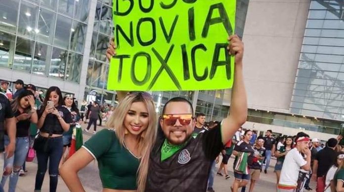 Mexicano busca “Novia tóxica” en la Copa Oro
