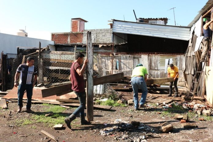 Intensifican operativos para retiro de invasiones en zona urbana
