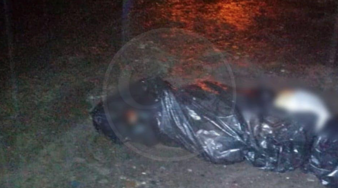 Cadáver embolsado es hallado en Apatzingán