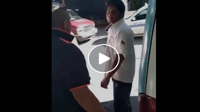 Video: Hombre agrede a chófer de combi en Morelia