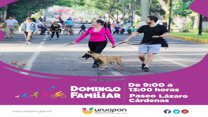 En puerta, novena edición del “Domingo Familiar”