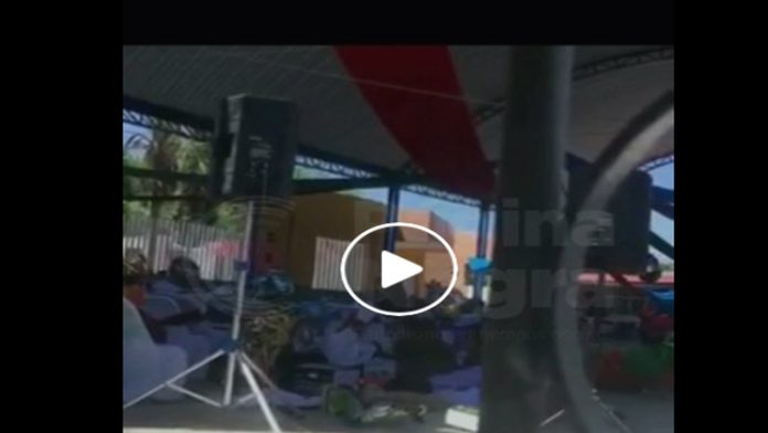 VIDEO: Captan balacera entre CJNG y el Cártel Los Rojos afuera de Kínder  