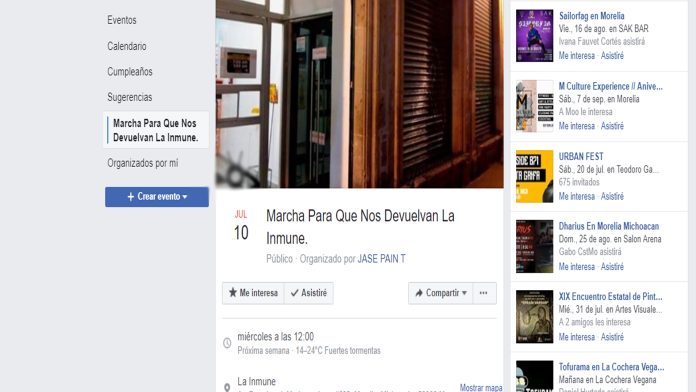 Crean marcha en Facebook para que vuelvan a abrir bar “La Inmune”