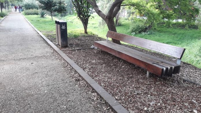 Ciudadanos reclaman que no sea abandonado el parque lineal