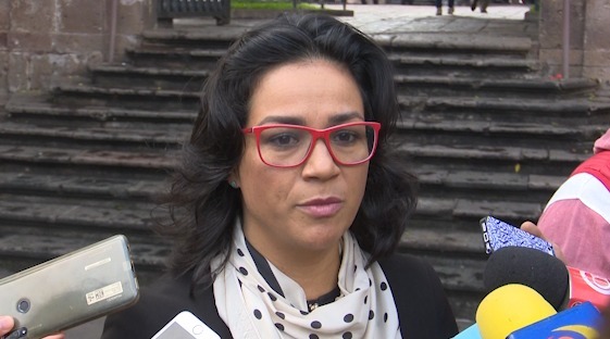 Coordinadora huye de entrevista al no tener los datos sobre los grafitis en el Centro Histórico Coordinadora huye de entrevista al no tener los datos sobre los grafitis en el Centro Histórico