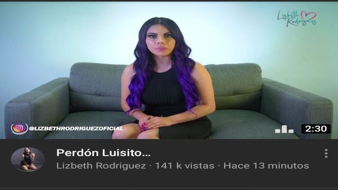 Video: Lizbeth Rodríguez pide perdón a Luisito Comunica por exponer infidelidad