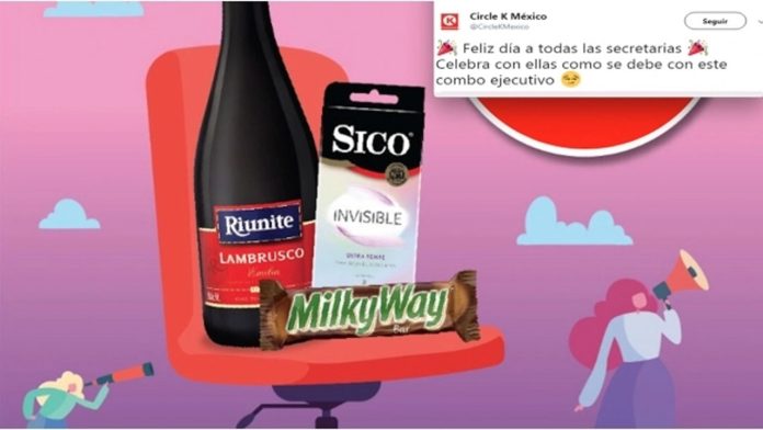 Circle K lanza promoción sexista por el Día de la Secretaria