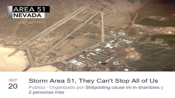 Fuerza Aérea de EU advierte sobre evento para invadir el Área 51