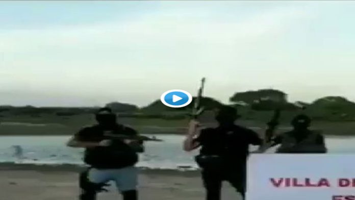 Video: Cártel de Jalisco Nueva Generación anuncia su llegada a San Luis Potosí