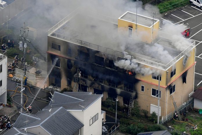 Plagio de novela motivó incendio de estudios japoneses de animación