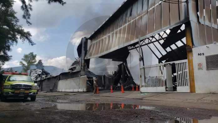 Confinan totalmente incendio en Ciudad Industrial: PCE