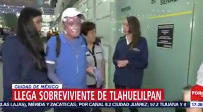 VIDEO: Regresa a México el último sobreviviente de la explosión de Tlahuelilpan