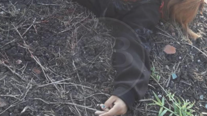 Joven mujer es hallada muerta a balazos