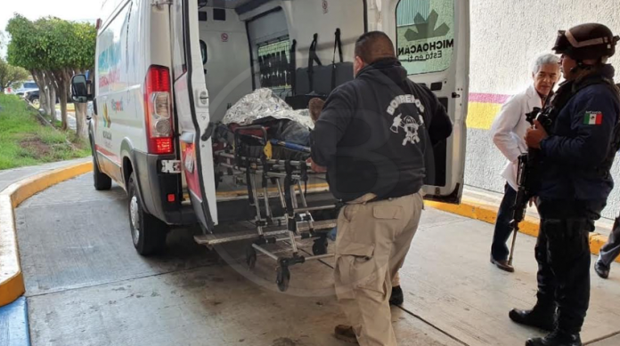 Hombre queda herido al ser baleado en Jacona
