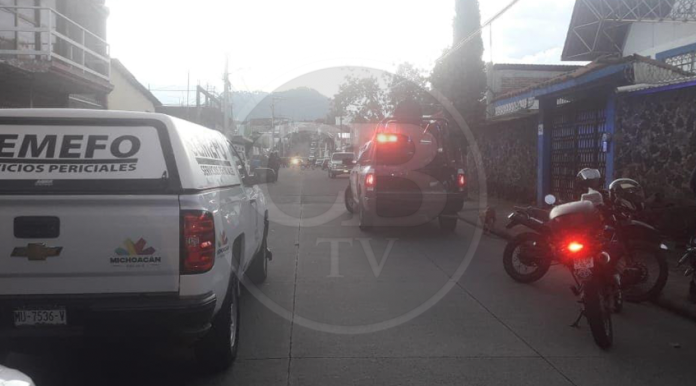 Ejecutan a balazos a dos hombres en Uruapan