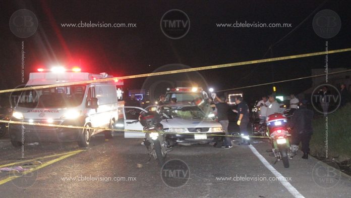 Una muerta y 2 heridos en choque de camión urbano contra taxi
