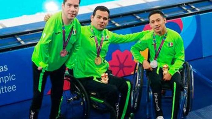 México en tercer lugar del medallero en los Juegos Parapanemericanos