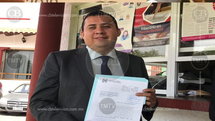 PAN denuncia al alcalde de Pátzcuaro ante el IEM