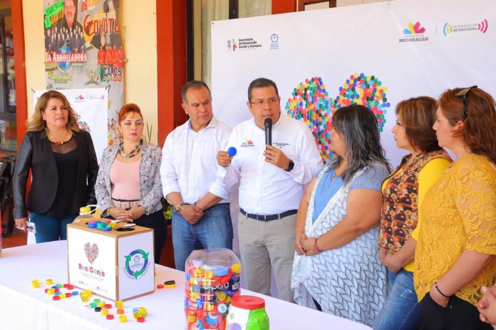 Queréndaro, primer municipio en unirse a ReciCanje: Sedesoh