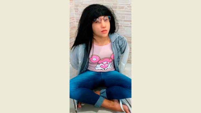 Video: Narco intentó escapar de prisión disfrazándose de mujer