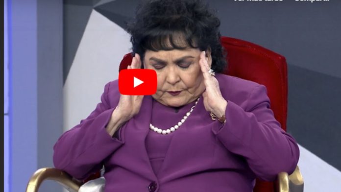A esos que no creen en el coronavirus, se les va a meter por las n.l..s: Carmen Salinas
