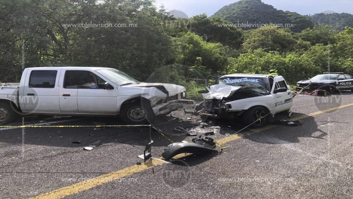 Mujer fallece tras choque automovilístico en Tzitzio