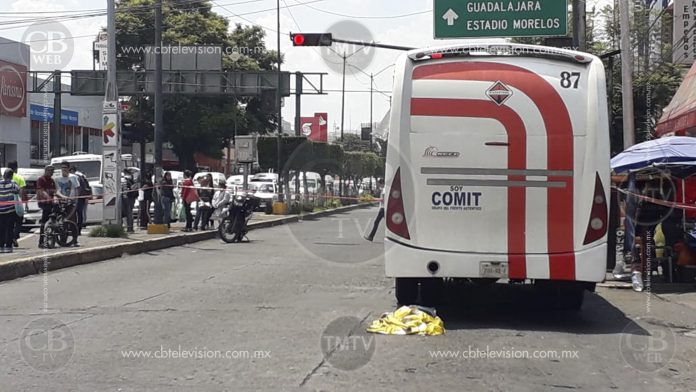 Ciclista muere arrollado por un camión en la avenida Madero Poniente