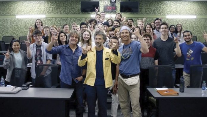 Matthew McConaughey será profesor en la Universidad de Texas