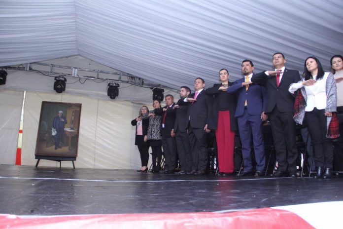 Víctor Manríquez encabezó en Uruapan el 254 aniversario del Natalicio de José María Morelos y Pavón