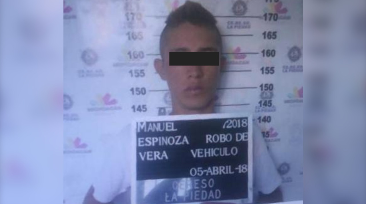 En un descuido se fuga “El Zarco” del penal de La Piedad En un descuido se fuga “El Zarco” del penal de La Piedad