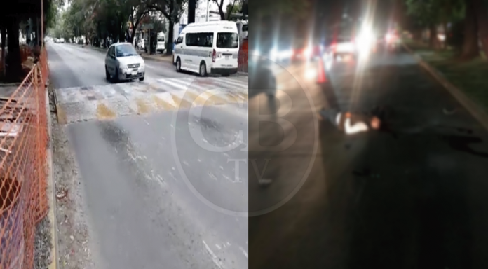 VIDEO: Nuevo tope a la altura del IMSS Camelinas ya ha generado lamentables accidentes
