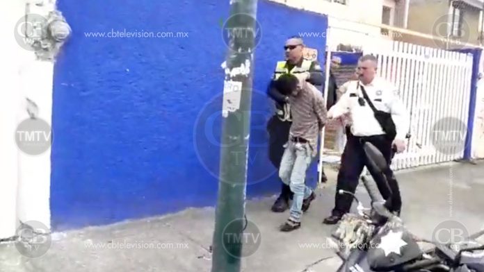 Policía de Tránsito y Movilidad sorprende a ladrón dentro de vivienda