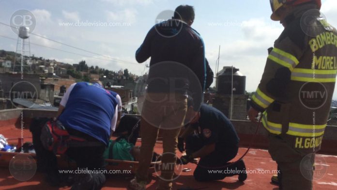 Pintor vive de milagro tras recibir una descarga eléctrica