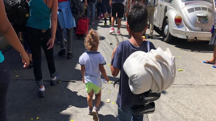 Niños migrantes