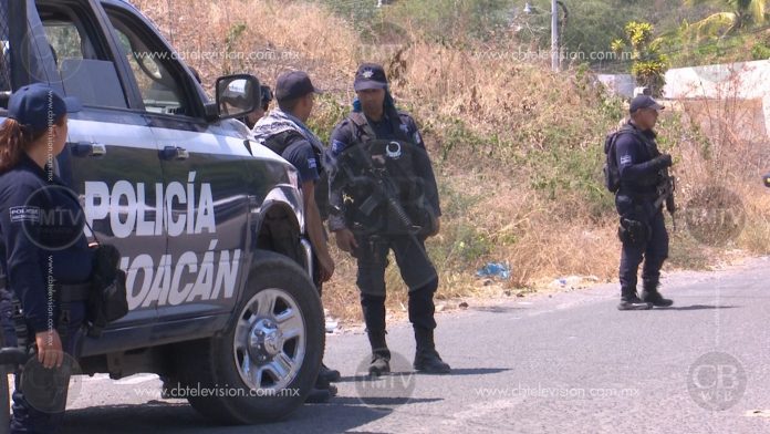 Agreden a balazos a la policía en limítrofes de Peribán