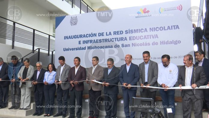 UMSNH inaugura Red Sismica