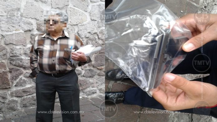 Detienen a persona armada en filtros de revisión en Morelia