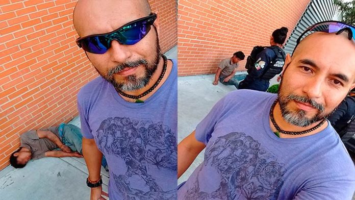 Ciclista noquea a ladrón que pretendía robarle su bici y se toma selfie