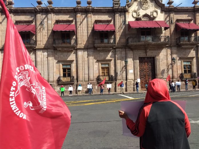 Antorchistas demandan obras a Ayuntamiento