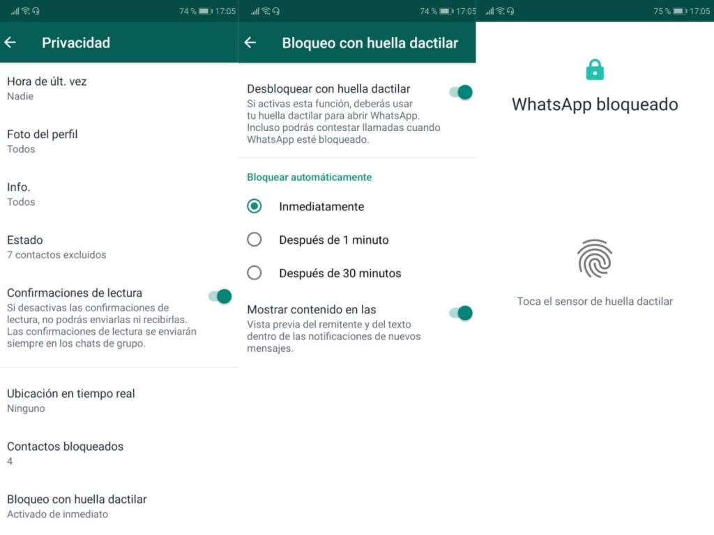 Nueva función para WhatsApp: ya podrás proteger tus chats con huella dactilar
