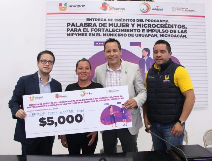 Gobierno de Víctor Manríquez da fuerte impulso a Mipymes de Uruapan